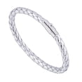 thumbnail image 1 of 1x Couple Cuff Bracelet Set, Couple Cuff Bracelet Set, Braide。 Magnetic, 1 of 9