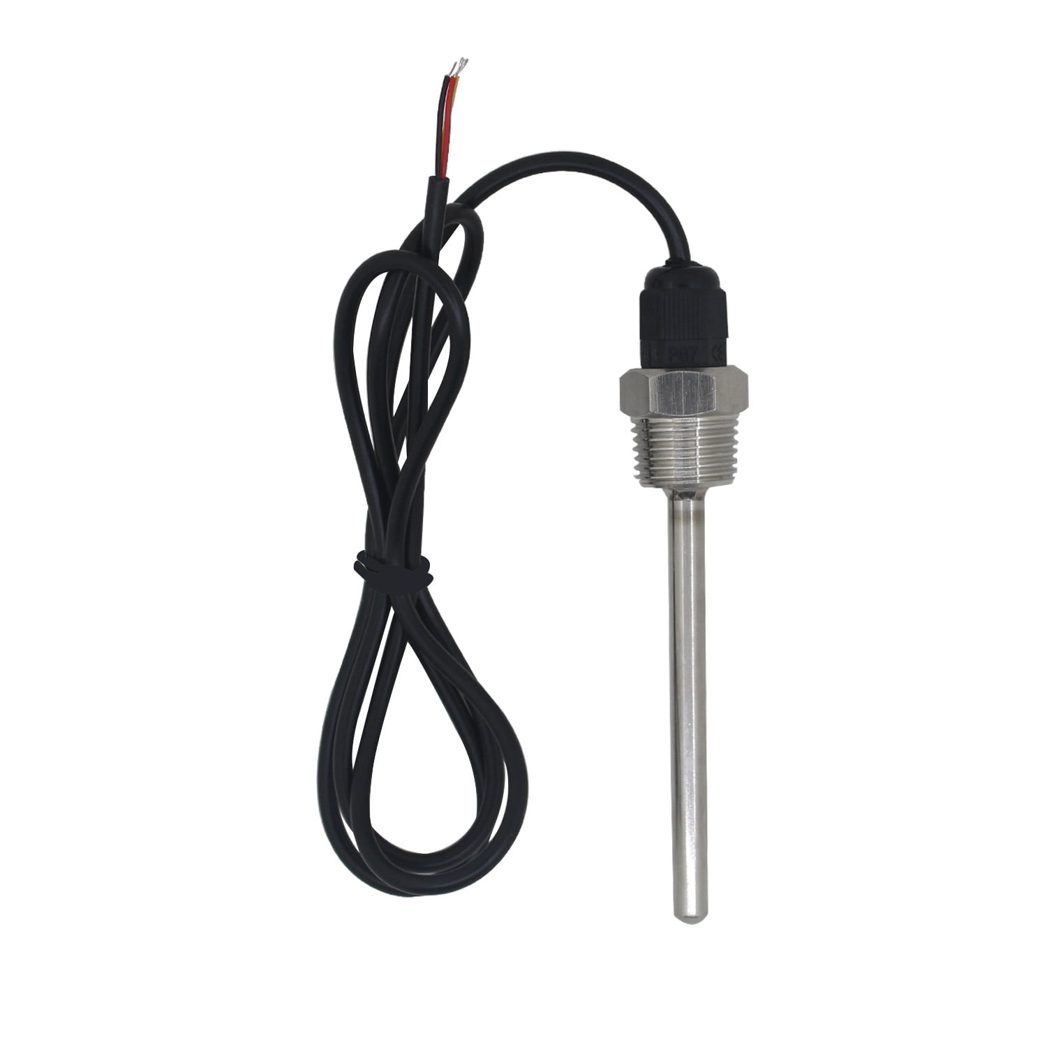 1x DS18B20 100mm Digital Temperature Sensor G1/2