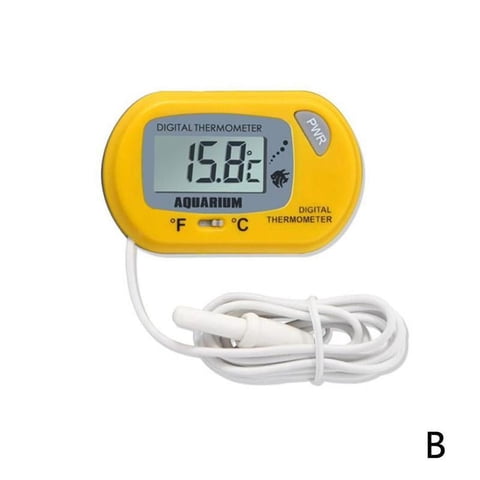 1x Digital LCD Thermometer Aquarium Fish Tank Vivarium Stick S2J0 Marine
