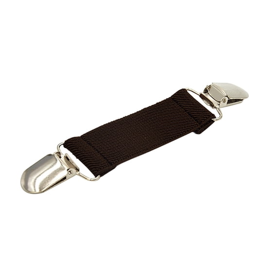 1x Elastic Non-Slip Clips for Sofa Cushions and Sheets One Size (Brown)