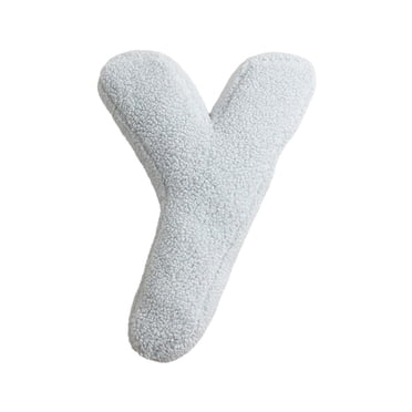 MOMAID Velvet Letter Pillow - Soft Initial Throw Cushion For Kids Room Decor