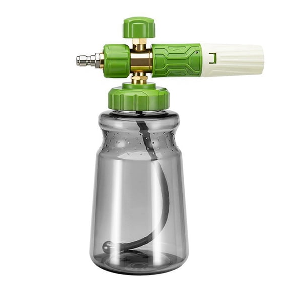 Pressure Washer Cannon with Foam Cannon, Pressure Washer Sprayer with Dual Adjustable Snow Foam Cannon,1x Foam Cannon,Photo Color