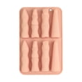 thumbnail image 1 of 1x Halloween Silicone Candy Mold, Pumpkin/Ghost/Bat Shapes, for Chocolate & Fondant, One Size, Clearance Multicolor, 1 of 4