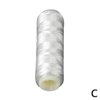 Nylon Invisible Fishing Bait Line, Elastic Thread, White Tool Accessories,  0.2mm Length, 656 ft, 4Pcs