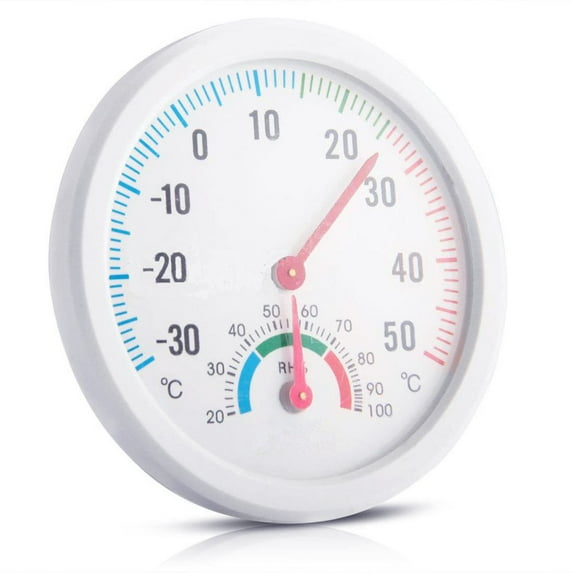 1x Hygrometer Indoor Outdoor Thermometer Temperature And Humidity Monitor