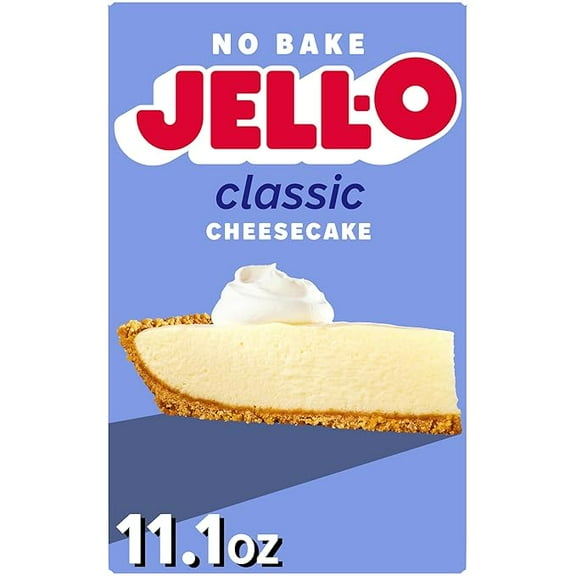 1x Jell-O No Bake Mix, Cheesecake, 11.1 oz