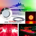 thumbnail image 1 of 1x LED Underwater Marine Light 316 Stainless Steel for Stern Deck Night Fishing, 1 of 9