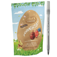 thumbnail image 1 of 1x Lindt Lindor Easter Egg Assorted Chocolate Candy Truffles with pen, 1 of 6