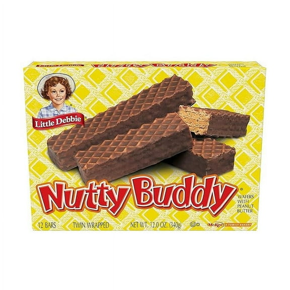 1x Little Debbie Nutty Bars, 12 Count