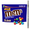 thumbnail image 1 of 1x M&M's Caramel Milk Chocolate Candy Sharing Size with pan, 1 of 2