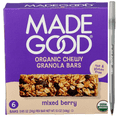 thumbnail image 1 of 1x MadeGood Organic Mixed Berry 6 Pack Granola Bars with pan, 1 of 5