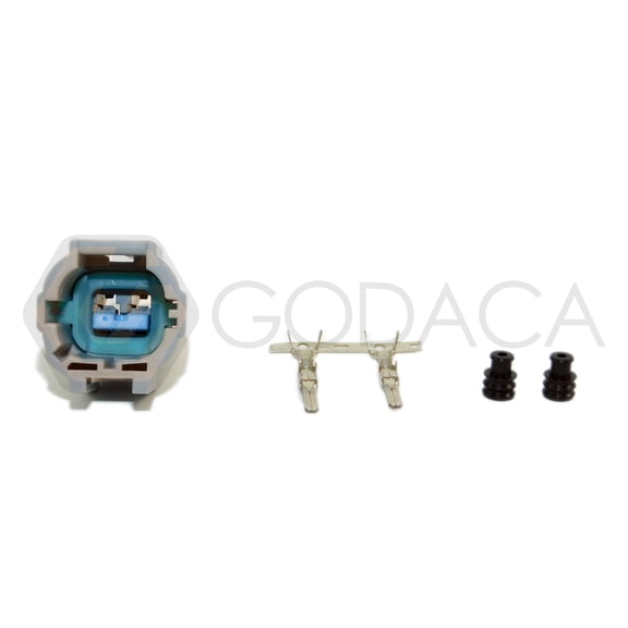 1x Male Connector 2-way for ABS Speed Sensor 47910-EA025 w/out wire