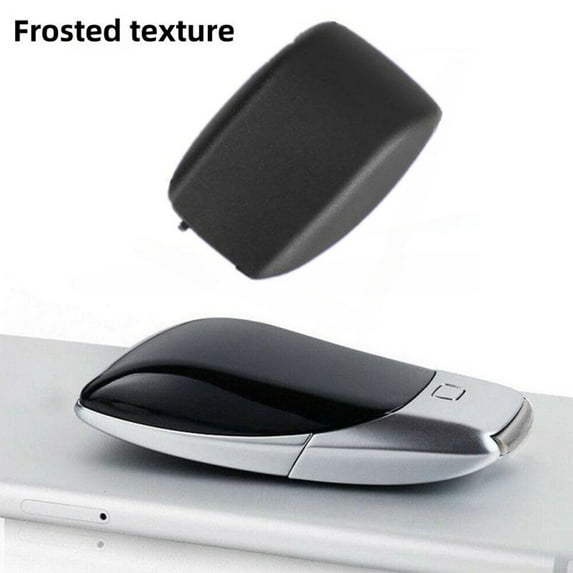 1x Matte Black Smart Key Case Cover Rear Cover for Mercedes-Benz C E S Class GLE
