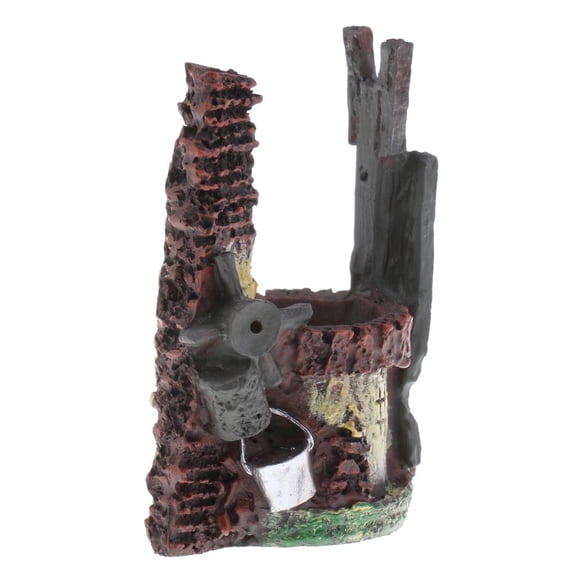 1x Mini Resin Sand Scene Well Model DIY Layout Landscape Scenery Diorama Games