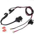 thumbnail image 1 of 1x Motorcycle USB Charger SAE to USB Cable Adapter  For Phone GPS Tablets, 1 of 14
