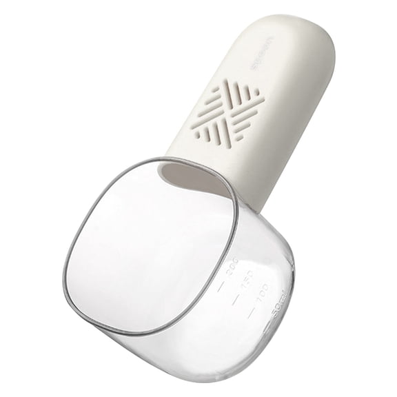 1x Multifunctional Rice Scooping Spoon,Insect Proof Digging Flour Measuring Rice Spoon,Food Grade Plastic Measuring Spoon for Grains,Flour,Rice,Household Food Grade Kitchen Cereal Spoon,White