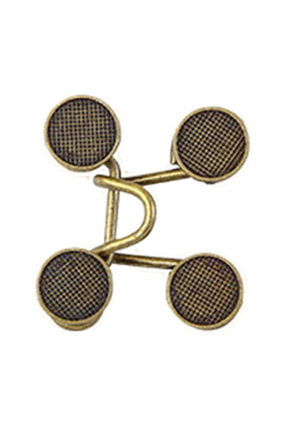 1x Pant Waist Tightener Adjustable Jean Button Clip No-sewing US I7P2