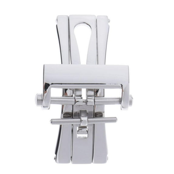 1x Polished Stainless Steel Butterfly Deployment Clasp Watch Buckle 20mm/