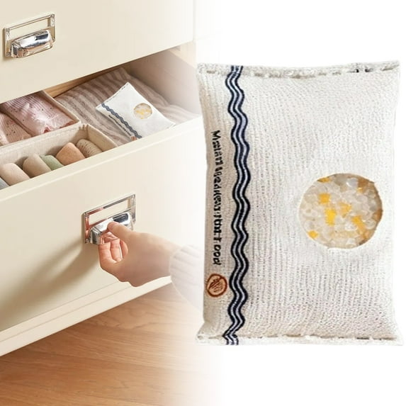 1x Reusable Silica Gel Car Dehumidifier Bags For Wardrobe Closet Basement RV Storage,Reusable Desiccant Bags,Moisture Absorber with Color Changing Indicator,Moisture Remover Eliminates Humidity,F