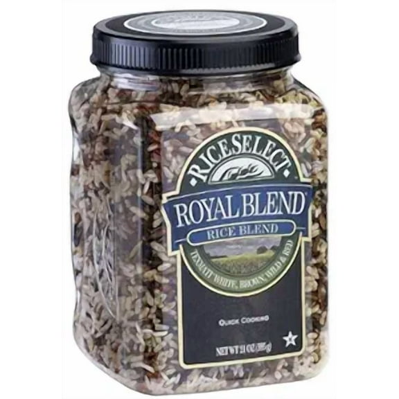 1x RiceSelect Royal Blend, Texmati White, Brown, Wild, & Red Rice, 21 oz
