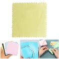 thumbnail image 1 of 1x Silver Jewelry Polishing Cloth,Jewelers Polishing Buffing Cloth For Jewelry Gold Brass Silver,Washable and Reusable,Premium Jewelry Cleaning Cloth for Silverware,Coin,Ring,Watch and More,Yellow, 1 of 8