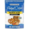 thumbnail image 1 of 1x Snack Factory Original Pretzel Crisps, Non-GMO, 14 oz Party Size Bag, 1 of 1