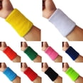 thumbnail image 1 of 1x Sports Wrist Sweatband Tennis Squash Badminton GYM Basketball Wristband Gift, 1 of 9