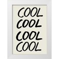 thumbnail image 1 of 1x Studio 11x14 White Modern Wood Framed Museum Art Print Titled - Cool Quote 01, 1 of 4