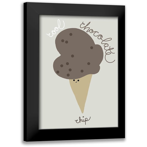 1x Studio II 11x14 Black Modern Framed Museum Art Print Titled - Chocolate Chip