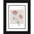 thumbnail image 1 of 1x Studio II 11x14 Black Ornate Wood Framed with Double Matting Museum Art Print Titled - Roses Studio Bac, 1 of 4