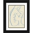 thumbnail image 1 of 1x Studio II 11x14 Black Ornate Wood Framed with Double Matting Museum Art Print Titled - Sitting Grand, 1 of 4