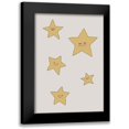 thumbnail image 1 of 1x Studio II 14x18 Black Modern Framed Museum Art Print Titled - Stars, 1 of 5