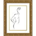 thumbnail image 1 of 1x Studio II 14x18 Gold Ornate Wood Framed with Double Matting Museum Art Print Titled - Back, 1 of 4