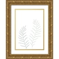 thumbnail image 1 of 1x Studio II 14x18 Gold Ornate Wood Framed with Double Matting Museum Art Print Titled - Pale Plants, 1 of 4