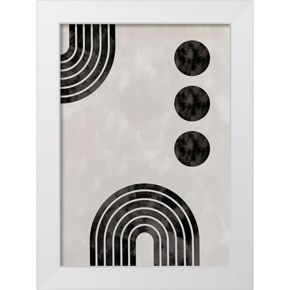 1x Studio II 18x24 White Modern Wood Framed Museum Art Print Titled - Arch_drops_001