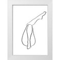thumbnail image 1 of 1x Studio II 18x24 White Modern Wood Framed Museum Art Print Titled - Legs, 1 of 4
