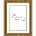thumbnail image 1 of 1x Studio II 24x32 Gold Ornate Wood Framed with Double Matting Museum Art Print Titled - Dare to be braver, 1 of 4