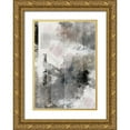 thumbnail image 1 of 1x Studio II 24x32 Gold Ornate Wood Framed with Double Matting Museum Art Print Titled - Stripes 01, 1 of 4