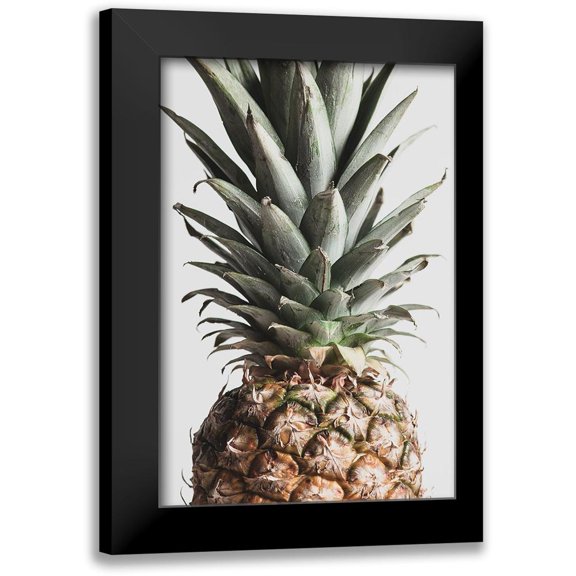 1x Studio III 11x14 Black Modern Framed Museum Art Print Titled - Pineapple Natural 03