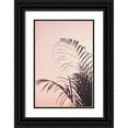 thumbnail image 1 of 1x Studio III 11x14 Black Ornate Wood Framed with Double Matting Museum Art Print Titled - Palm Leaves_1, 1 of 4