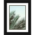 thumbnail image 1 of 1x Studio III 11x14 Black Ornate Wood Framed with Double Matting Museum Art Print Titled - Palm leaves-sky_1, 1 of 4