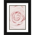 thumbnail image 1 of 1x Studio III 11x14 Black Ornate Wood Framed with Double Matting Museum Art Print Titled - Pink Rose No 02, 1 of 4