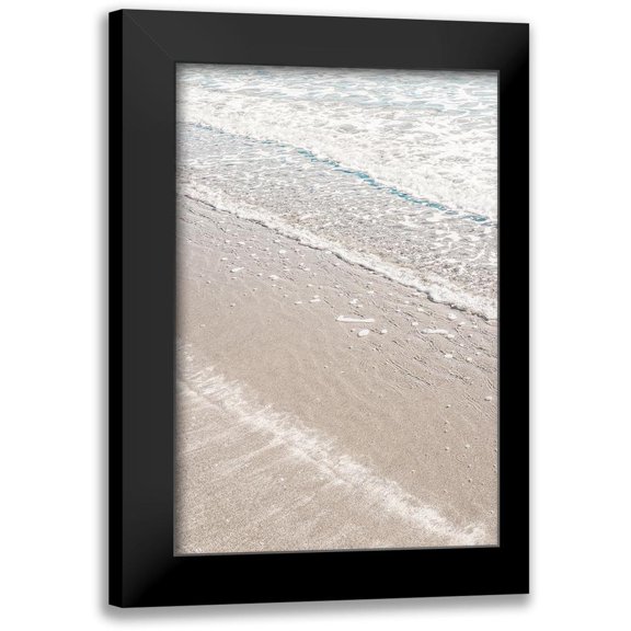 1x Studio III 13x18 Black Modern Framed Museum Art Print Titled - Beach_004
