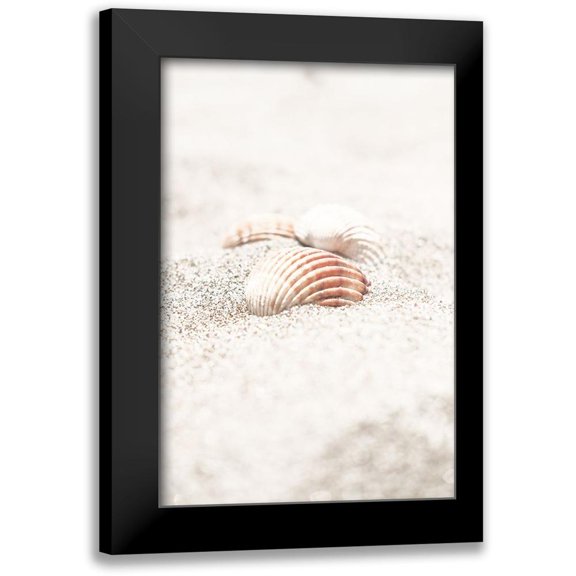 1x Studio III 13x18 Black Modern Framed Museum Art Print Titled - Beach_013