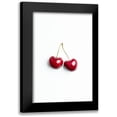 thumbnail image 1 of 1x Studio III 13x18 Black Modern Framed Museum Art Print Titled - Pair Of Cherries, 1 of 5