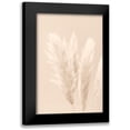 thumbnail image 1 of 1x Studio III 13x18 Black Modern Framed Museum Art Print Titled - Pampas Grass Beige 02, 1 of 5