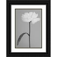 thumbnail image 1 of 1x Studio III 13x18 Black Ornate Wood Framed with Double Matting Museum Art Print Titled - Peony 14, 1 of 4