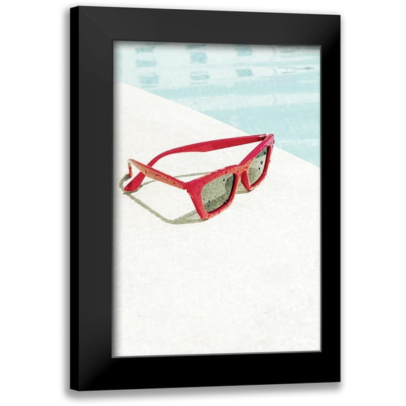 1x Studio III 17x24 Black Modern Framed Museum Art Print Titled - Pool_007