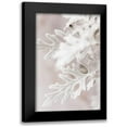 thumbnail image 1 of 1x Studio III 17x24 Black Modern Framed Museum Art Print Titled - Silver Leaves No 2, 1 of 5