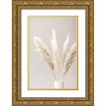thumbnail image 1 of 1x Studio III 17x24 Gold Ornate Wood Framed with Double Matting Museum Art Print Titled - Pampas Grass Grey 05, 1 of 4
